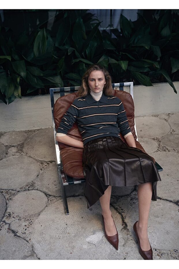 Godetli evaze etek - 1