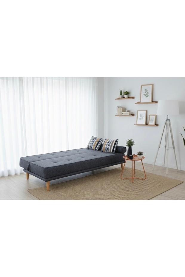 BOLD ÜÇLÜ KANEPE, MAVİ - 4