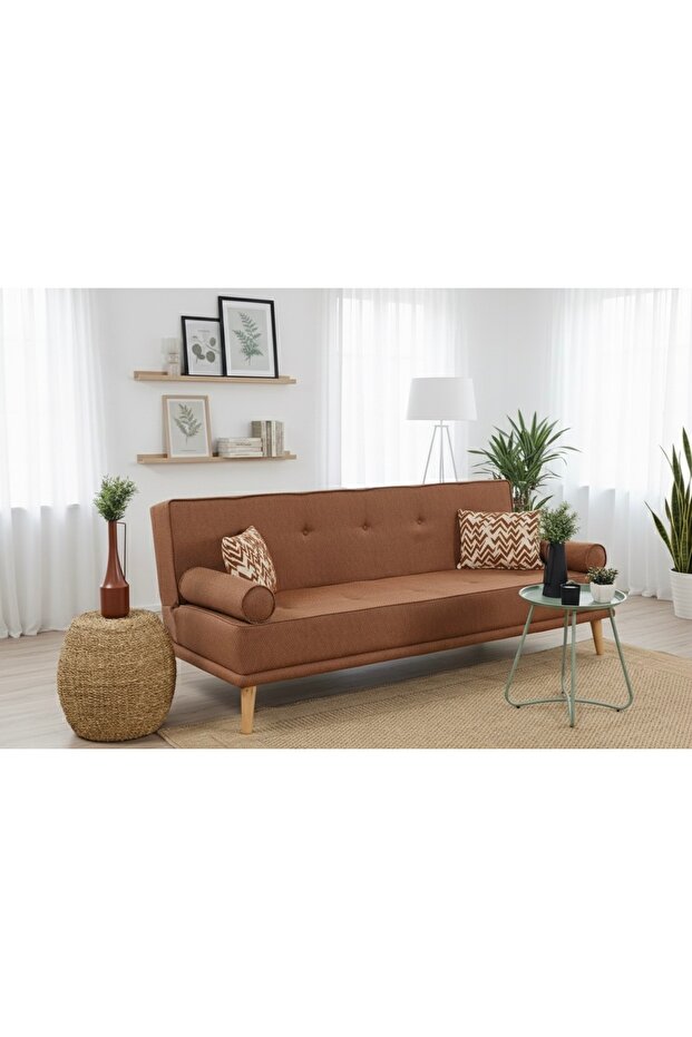 BOLD ÜÇLÜ KANEPE, KİREMİT - 1