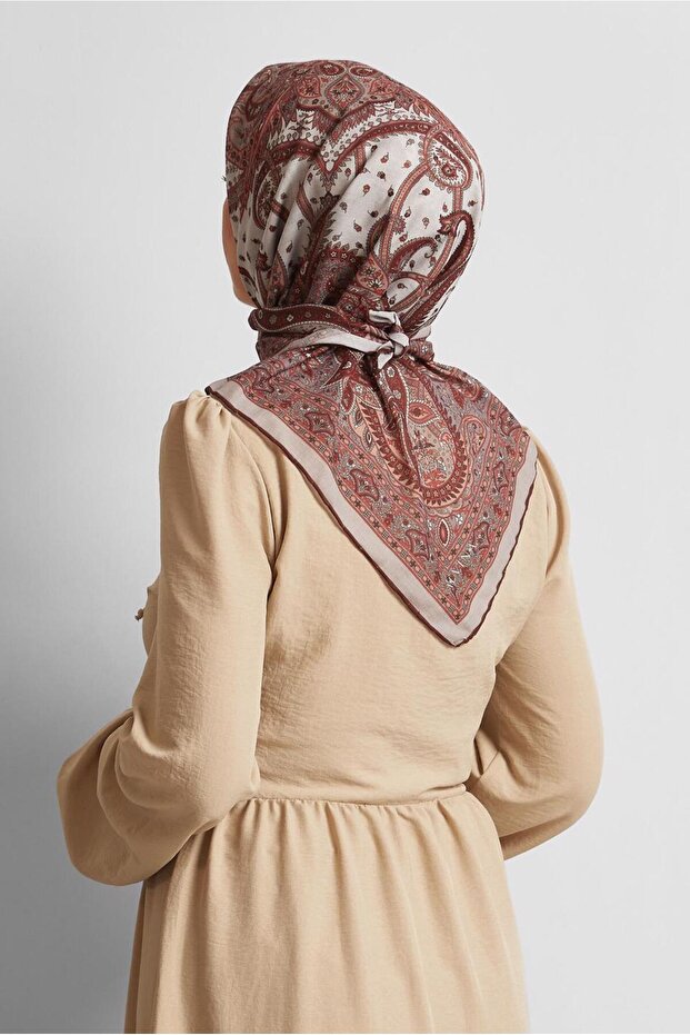 Eșarfă cu model 8537 - 2