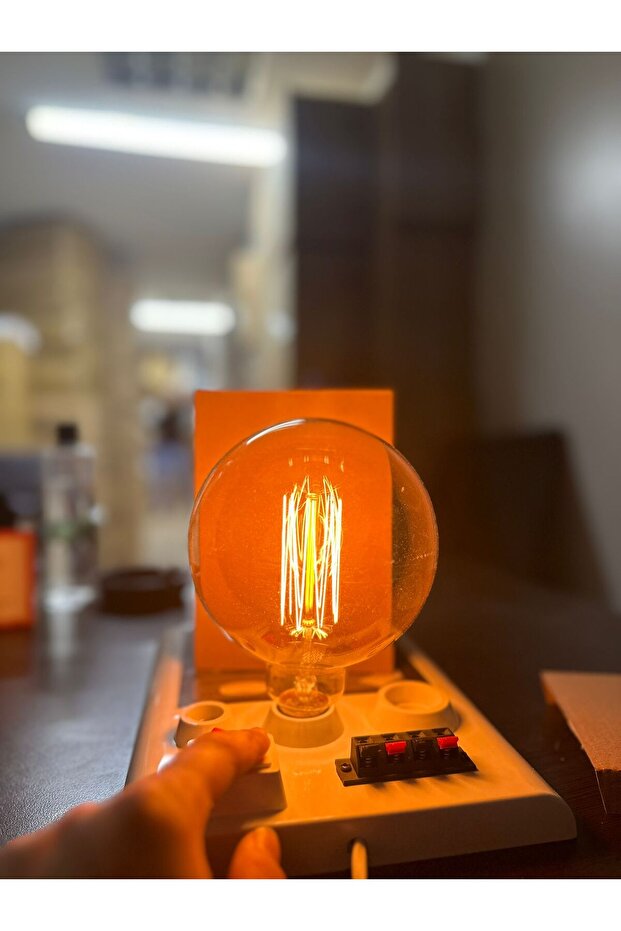 Rustik Ampül G95 Flemanli Model 40w Dekortatif Ampul Dış Mekana Uygun - 4