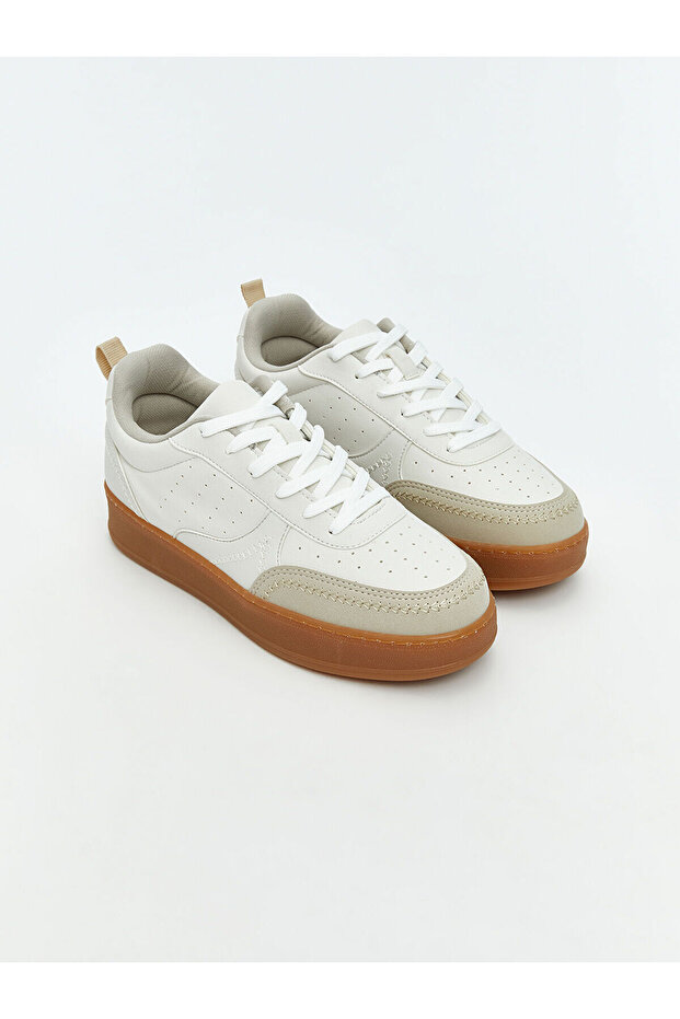 Alita City Lcw Steps Beige Women's Sneaker with a Difference