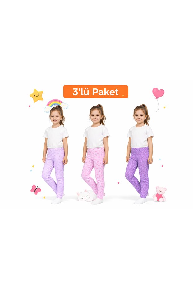 Girls' Seasonal Printed Tights