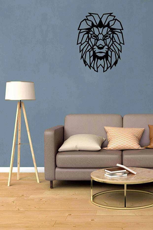 Aslan Figürlü 3d Mdf Tablo - 3