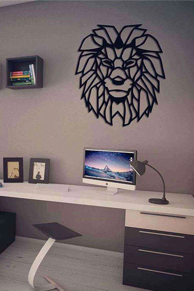 Aslan Figürlü 3d Mdf Tablo - 1