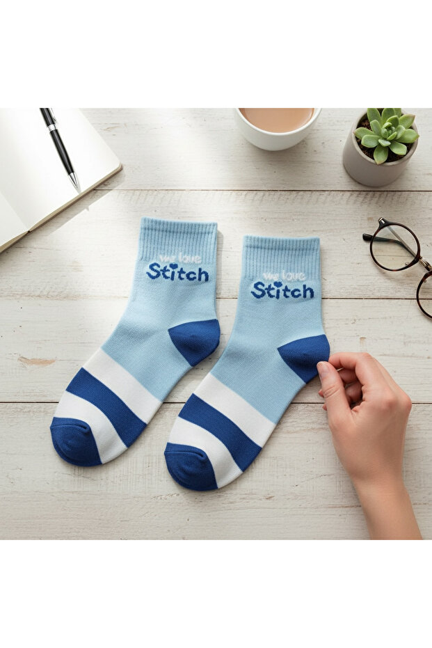 Stitch Çorap 2 Çift - 3