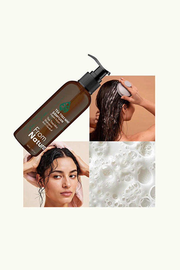 Tea Tree Mint Şampuan 100 ml - 5