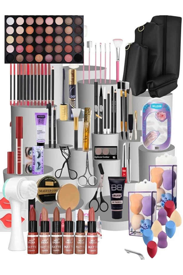 Mega 70 Parça Makyaj Seti - Orta Ton - 2