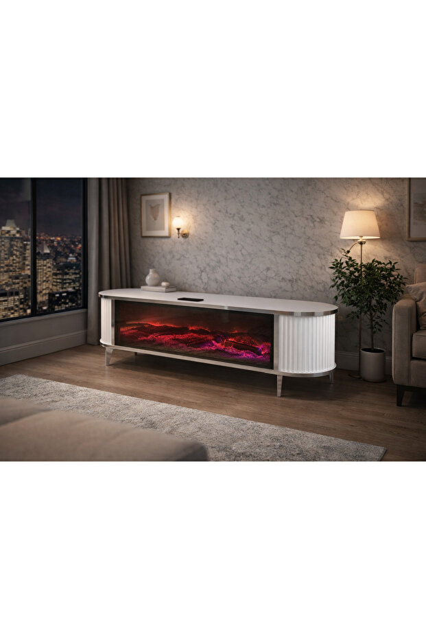 Şömineli Tv ünitesi - 1