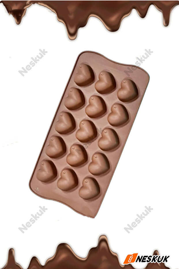 Heart Silicone Chocolate Mold Candle Soap Scented Stone Mold Silicone Mold Ice Mold Silicone Mold