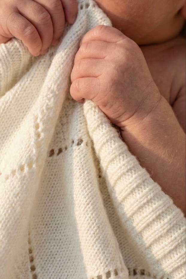 Newborn Knitwear Soft Seasonal Baby Blanket