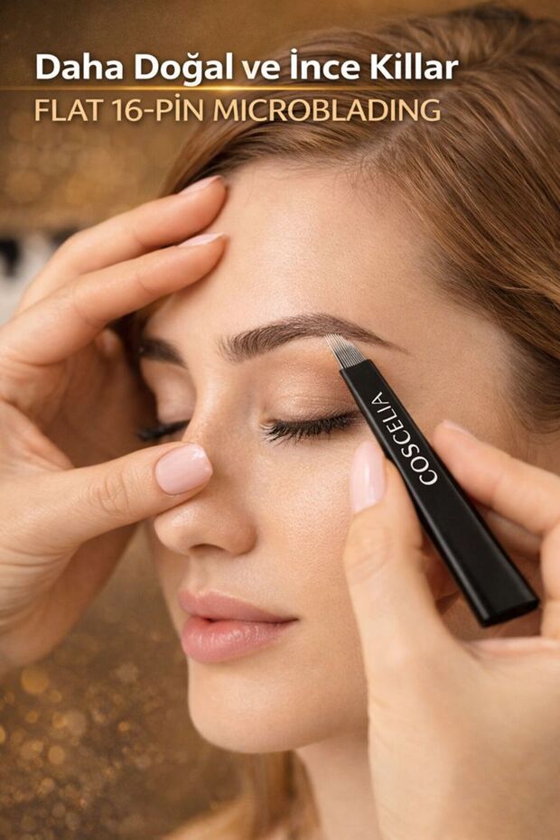 MICROBLADING FLAT 16PIN İĞNE 20 PARÇA - 3