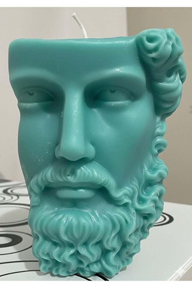 Antik Heykel Büst Mum - 5