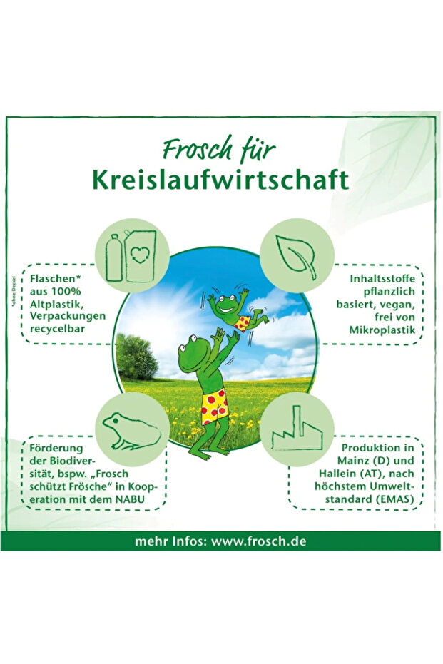 Frosch Zero Bulaşık Deterjanı 500 Ml - 3