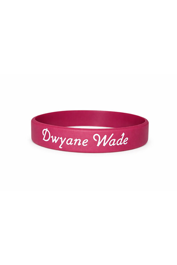 Dwayne Wade Claret Red Miami Heat Basketball Nba Bracelet