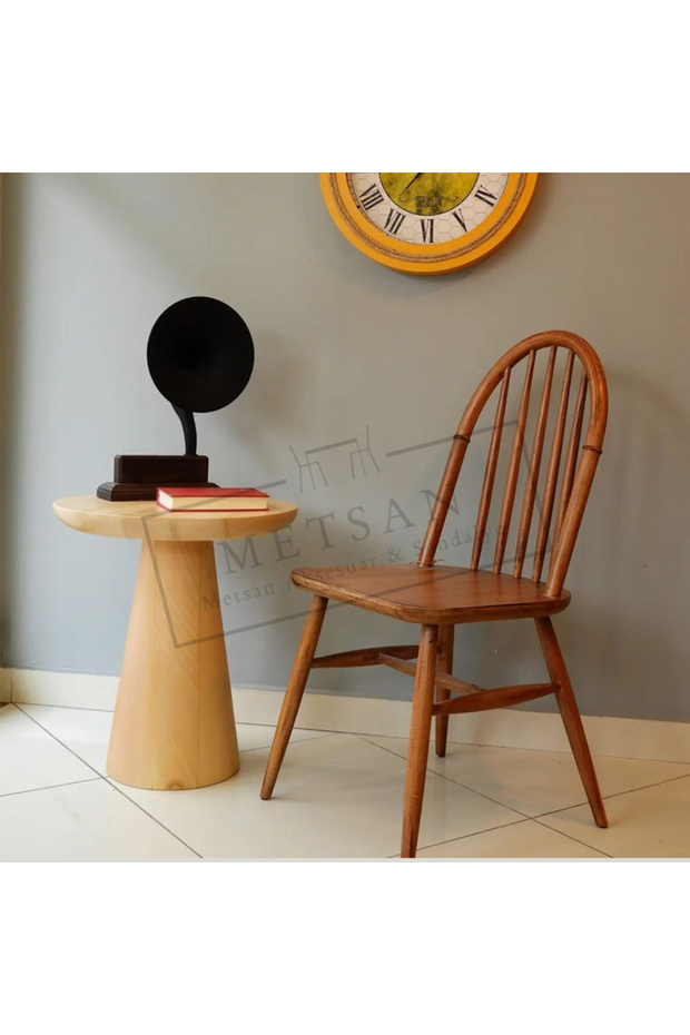 Ada Sandalye Açık Ceviz - 1
