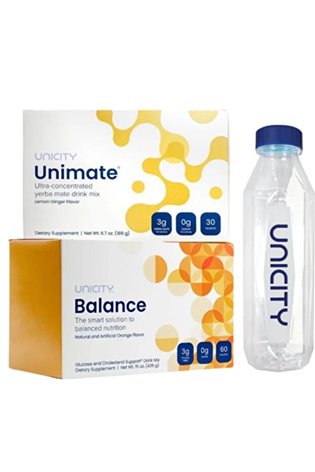 Unimate Lemon Ginger and Balance Feel Great