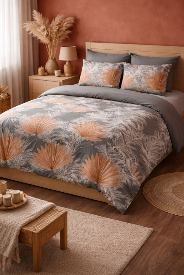 Double Patterned Duvet Cover Set (Without Sheets)