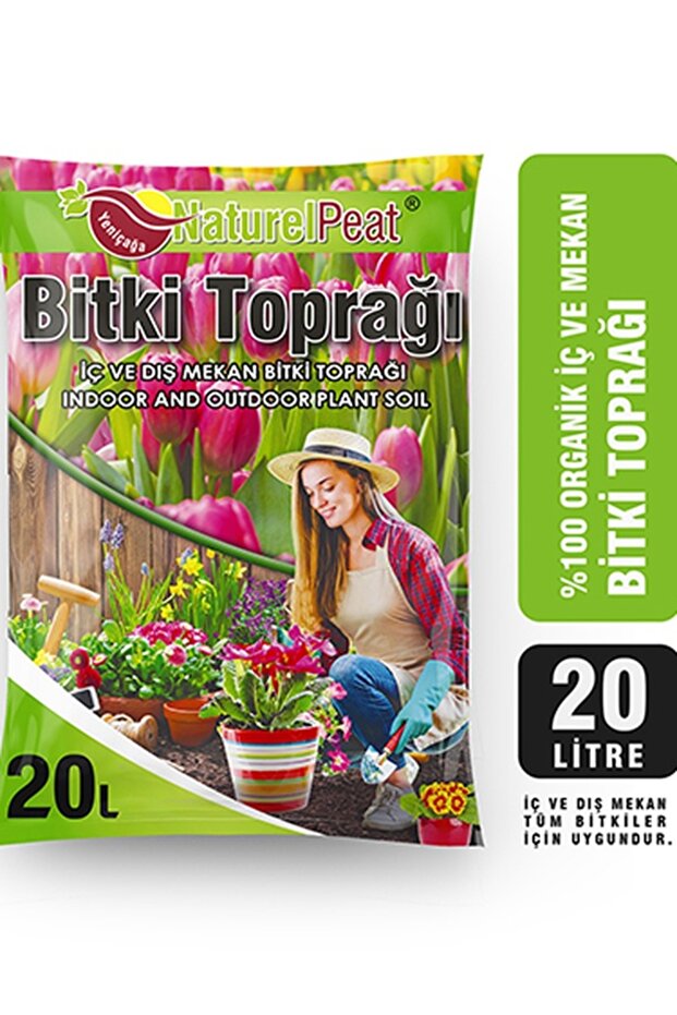NATURELPeat Bitki Toprağı 20 Litre - 2