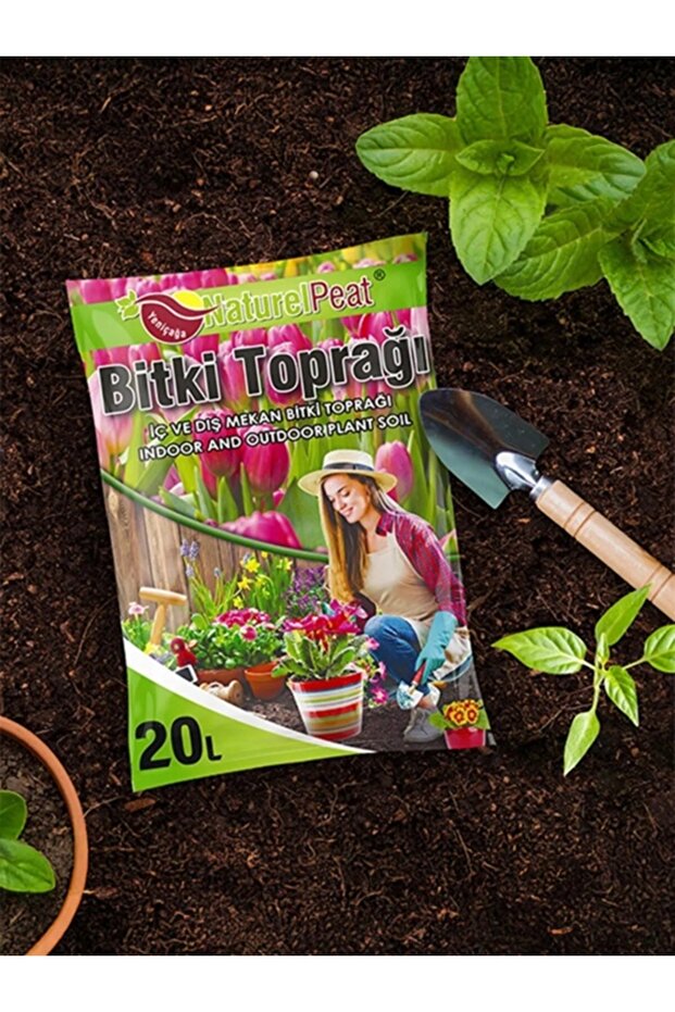 NATURELPeat Bitki Toprağı 20 Litre - 3