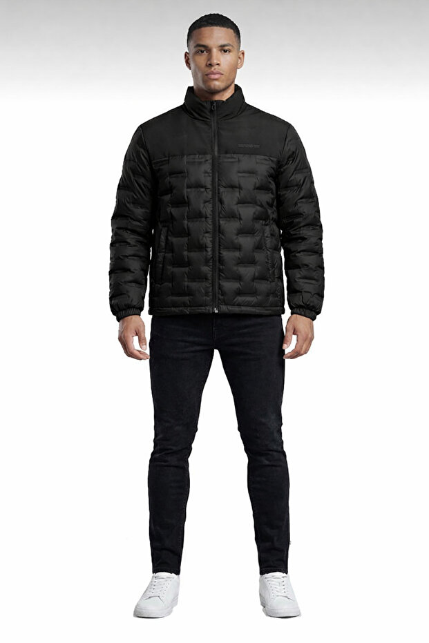 معطف رجالي من ريش الغراب-3364 - 4