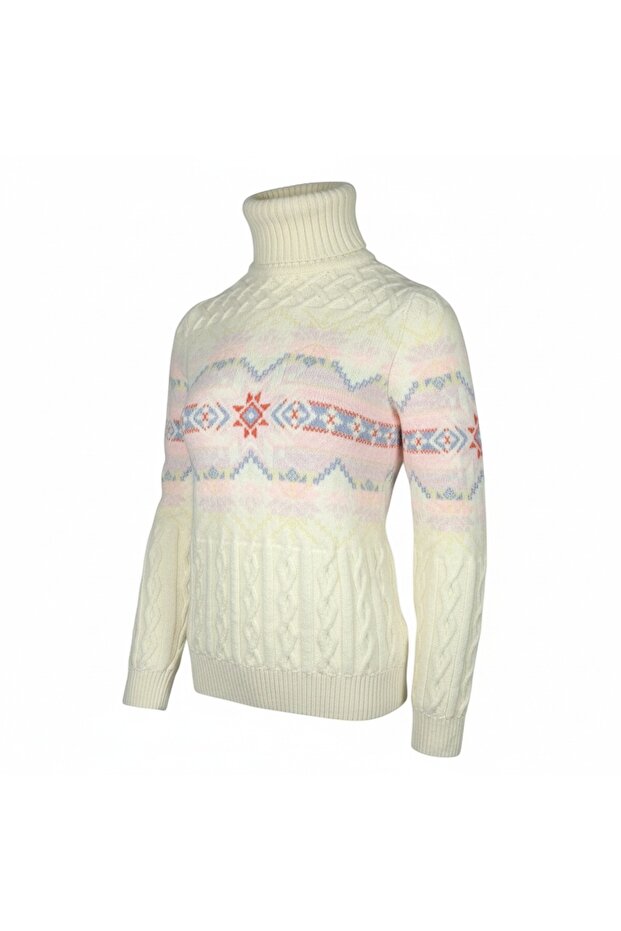 Kadın Kaşmir Yün Kazak - 4