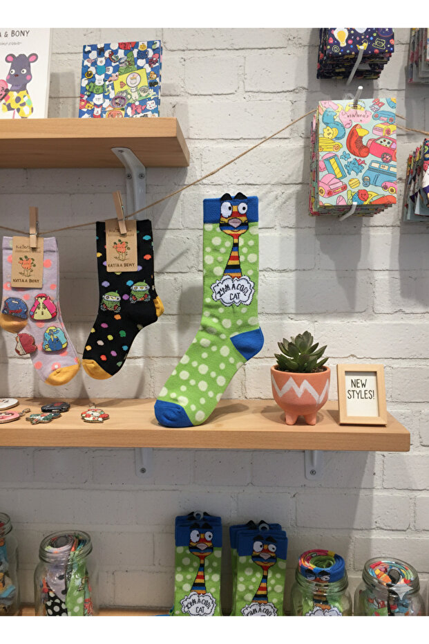 جوارب منقوشة للأطفال - 1
