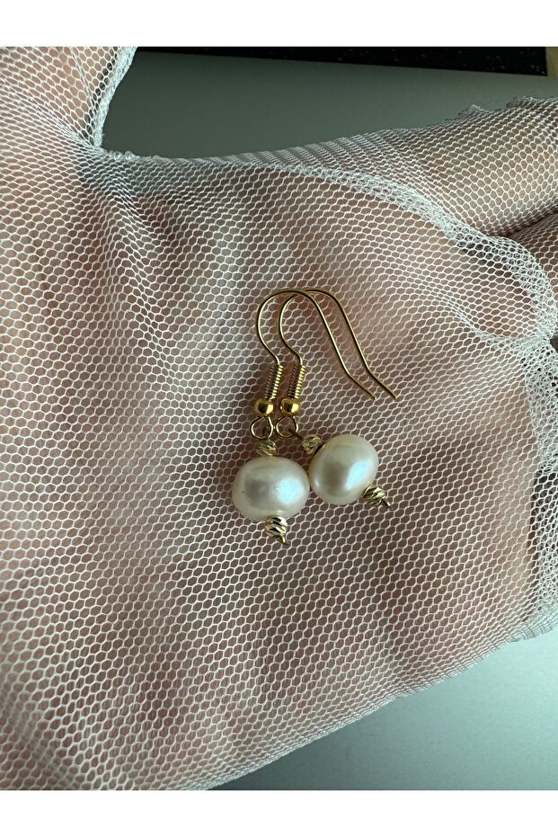 Gerçek İnci Küpe - 4