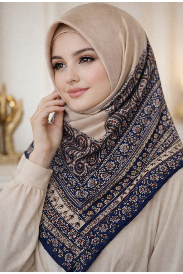 وشاح قطني برائحة اللافندر