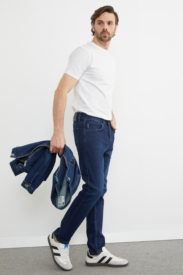 Regular Fit Normal Bel Jean - 1