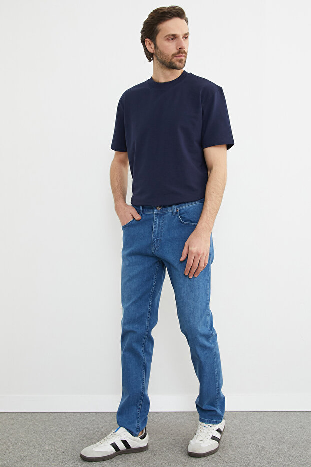 Regular Fit Normal Bel Jean - 5