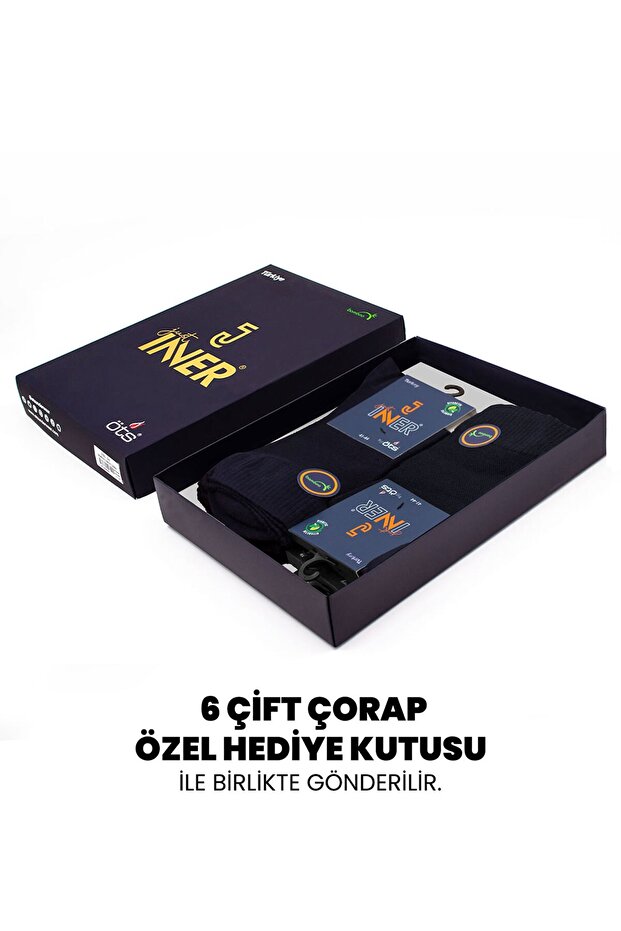 Erkek Çorap 6'lı (Bambu) - 2