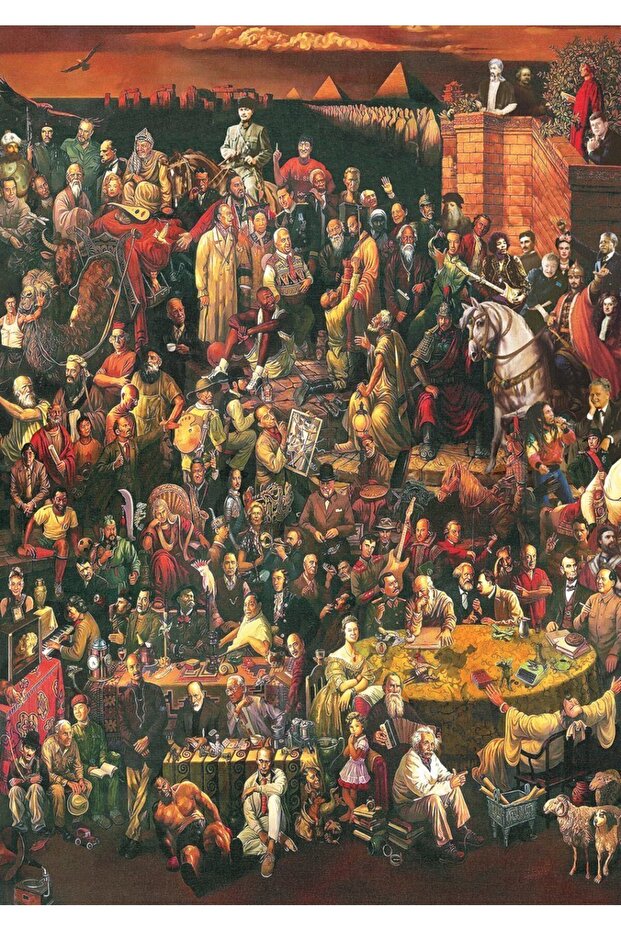 113 Ünlü 1500 Parça Puzzle - 2