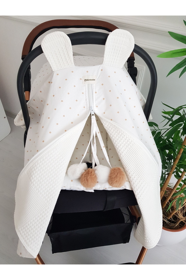 Puset Örtüsü Kulaklı Çift Katlı Minderli - 2