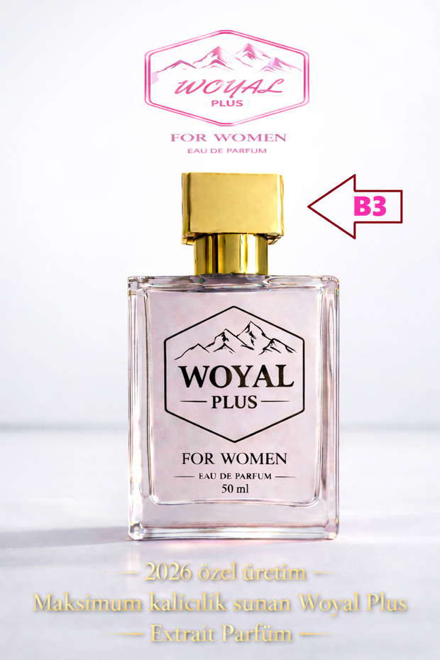 B3 –KADIN Parfüm EDP | Tatlı ve Baştan Çıkarıcı Koku - 1