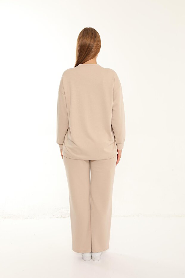 طقم خياطة القنوات العلوية والسفلى ذو الملمس الناعم - 5