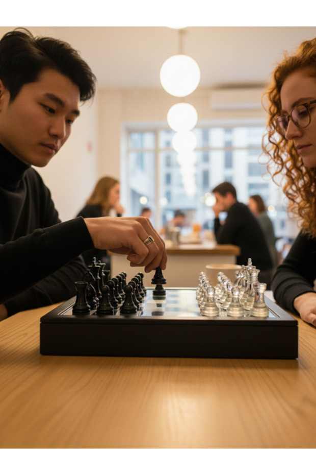 Kutulu Cam Satranç Seti - 2