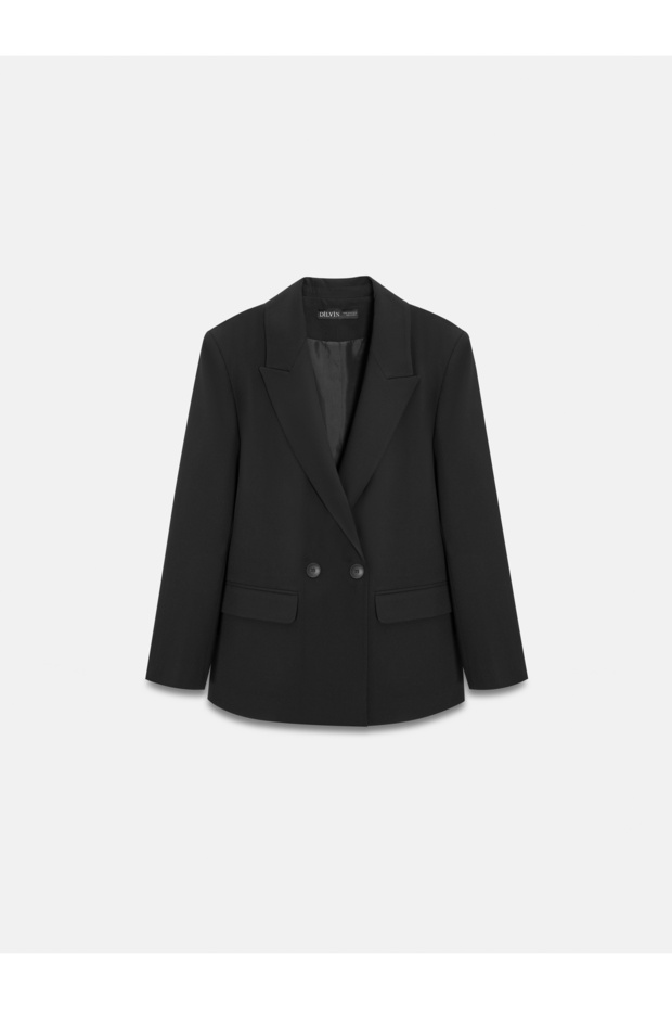 60767 Blazer Ceket-Siyah - 3