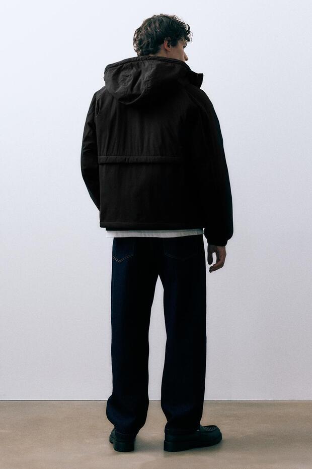 Kapüşonlu şişme ceket - 3