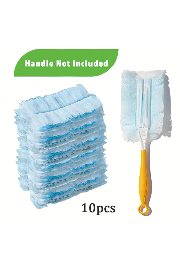 10pcs Replaceable Microfiber Dusting Cloth Refill for Home/Car Cleaning Table Top Dusting Accessorie