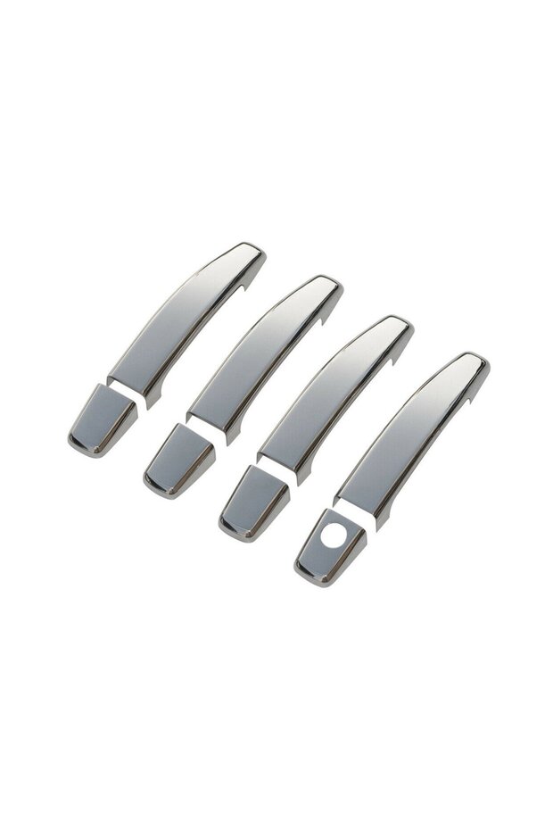 Opel Astra H HB Krom Kapı Kolu 2004 Üzeri 4 Kapı Paslanmaz Çelik - 2