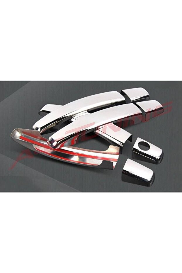 Opel Astra H HB Krom Kapı Kolu 2004 Üzeri 4 Kapı Paslanmaz Çelik - 1