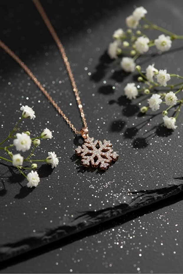 Kar Tanesi Kolye - 3