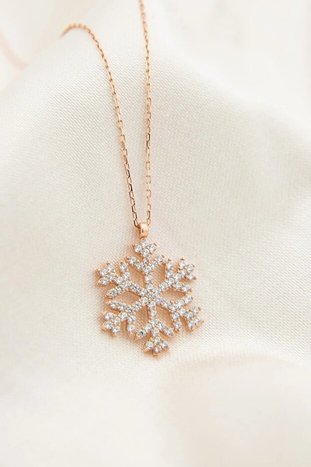 Kar Tanesi Kolye - 6