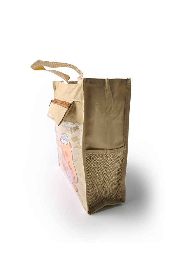 Sevimli Cbr Figürlü Bez Çanta - 4