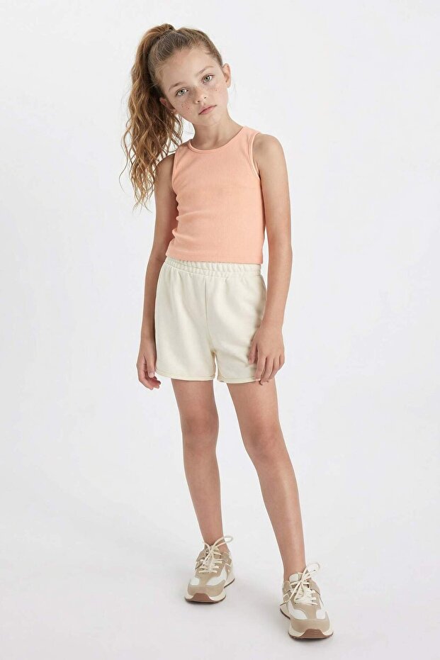 قميص بدون أكمام بيسك بيك كولور للفتيات D0877A824HS - 2