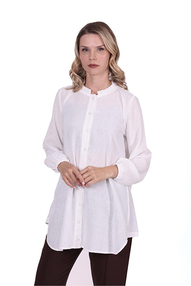 Pol Gömlek BEYAZ - 1