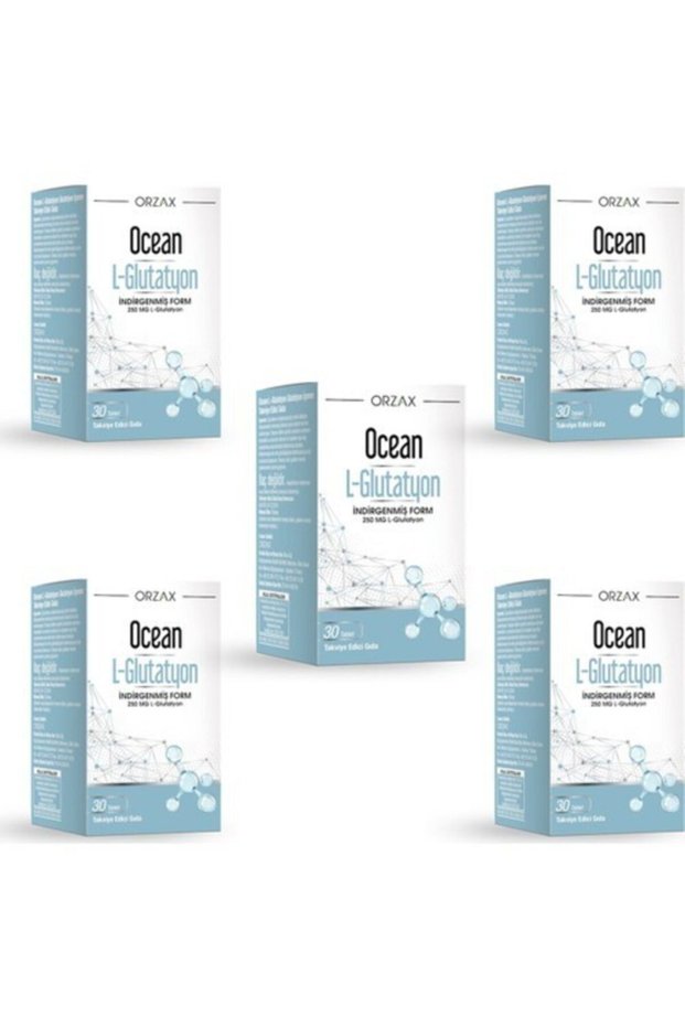 L-glutathione 250 mg 30 Tablets X 5 Pieces