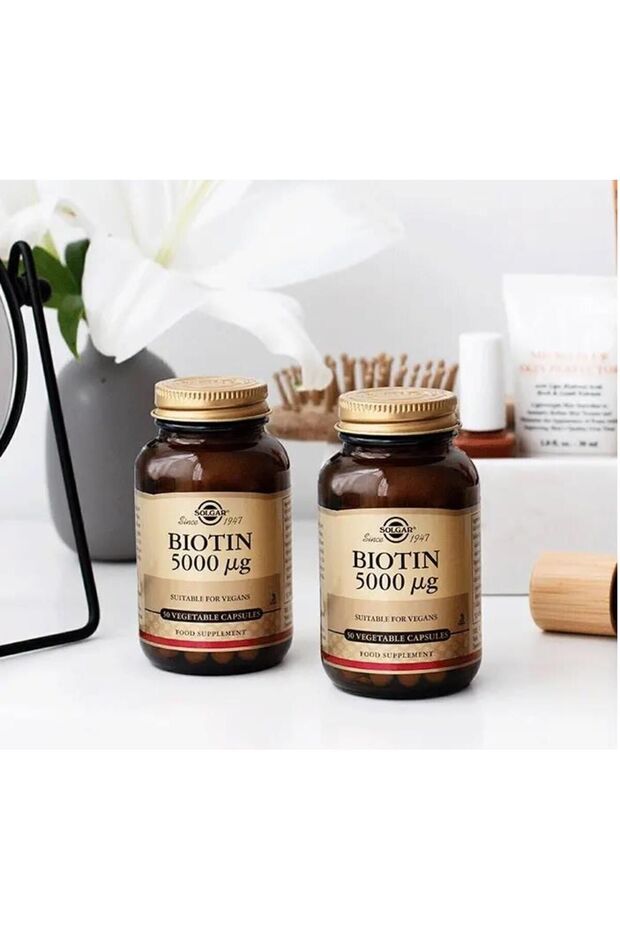 Biotin 5000 Mcg 50 Kapsül 2 Adet - 2