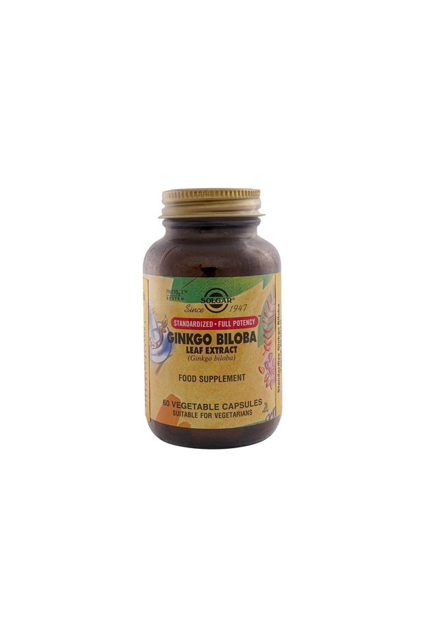 Ginkgo Biloba Leaf Extract 60 Capsules